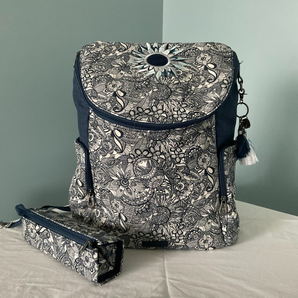 Navy Spirit Desert Pacific Backpack by Sakroots